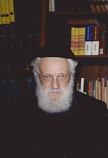 Rabinul Alexandru Safran, 1994, Geneva.jpg