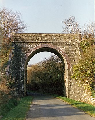 Railway Bridge at Croes-Cwtta, east of Castle-upon-Alun Railway Bridge at Croes-Cwtta - geograph.org.uk - 428210.jpg