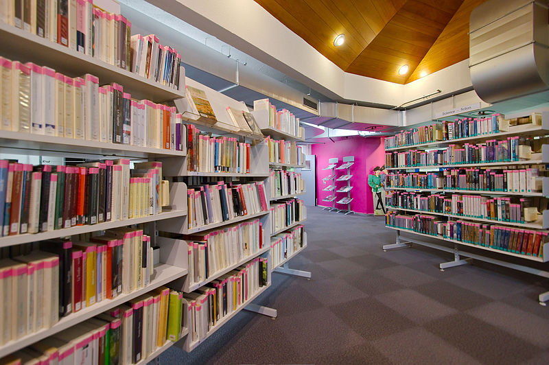 File:Rayons de la bibliothèque Saint-Sever à Rouen.jpg