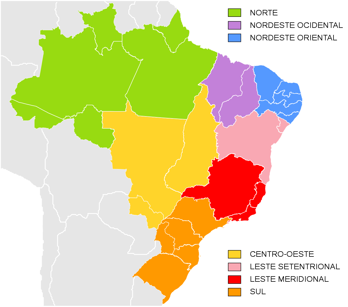 Região Nordeste do Brasil – Wikipédia, a enciclopédia livre