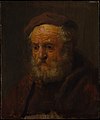 Rembrandt - Portrait of an Old Man in a Beret - DP143183.jpg