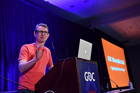 Richard Lemarchand at the Game Developers Conference 2019.