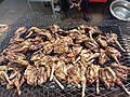 Roasted_Guinea_fowls_in_Northern_Ghana_02