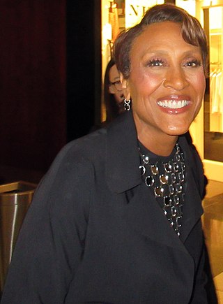 <span class="mw-page-title-main">Robin Roberts (newscaster)</span> American television broadcaster (born 1960)