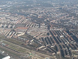 Bospolder-Tussendijken vanuit de lucht (2014)