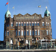 Former head office in Rotterdam, completed in 1917, now the Hotel New York Rotterdam hotel newyork.jpg