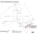Thumbnail for Sydney–Melbourne rail corridor