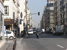 A Rue de la Croix-Nivert cikk illusztráló képe