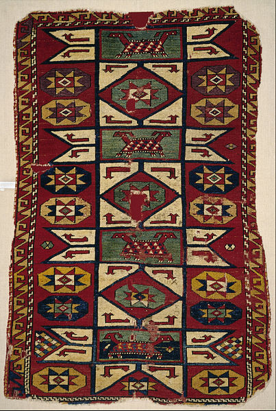 File:Rug with Star Motifs and Animals - Google Art Project.jpg