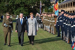 Guard of honour organization, usually military in nature, appointed to receive or guard a head of state or other dignitary, the fallen in war, or to attend at state ceremonies, especially funerals