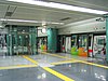 A train at Luohu Station in 2007