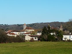 Saint-Jean-de-Côle的景色