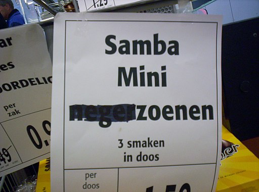 Samba Mini (Neger) Zoenen 3 smaken in doos 060329 Deurne 2