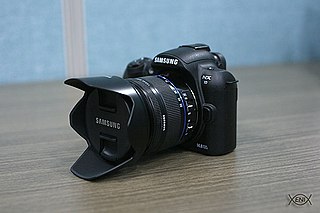 Samsung NX10 digital camera made by Samsung