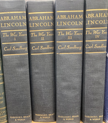 Sandburg's biography of Lincoln