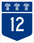 Escudo de la autopista 12