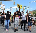 Thumbnail for File:Saturday afternoon, 30 May 2020 National Day of Protests Against Racism &amp; Repression along North Avenue - Baltimore MD IMG 9629b (49957929526).jpg