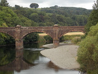 <span class="mw-page-title-main">Auldgirth Bridge</span> 18th-century stone bridge in Dumfries and Galloway, Scotland