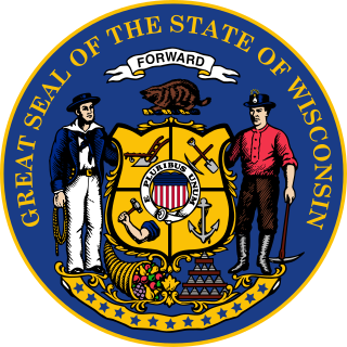 Description de l'image Seal of Wisconsin.svg.