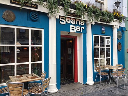 Sean's Bar in Athlone: established in 900 it's the oldest pub in Ireland if not the world