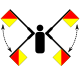 Alfabet Semaforowy: Sposób komunikacji flagami lub tarczami