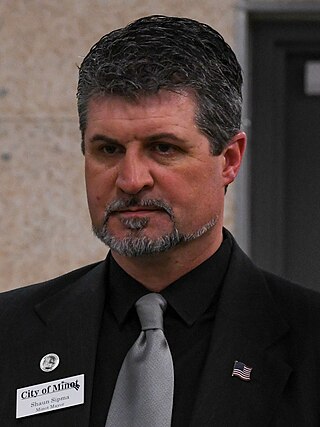 <span class="mw-page-title-main">Shaun Sipma</span> 109th Mayor of Minot, North Dakota