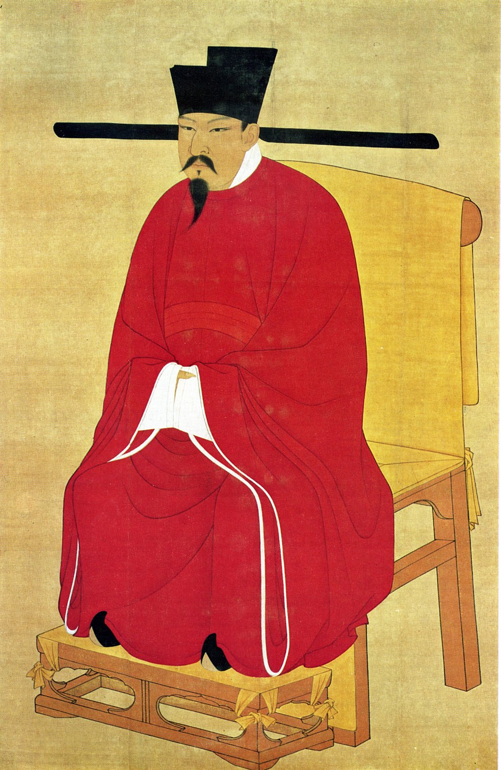 Shen's confidant, Emperor Shenzong of Song (r. 1067–1085), a Song era portrait painting.