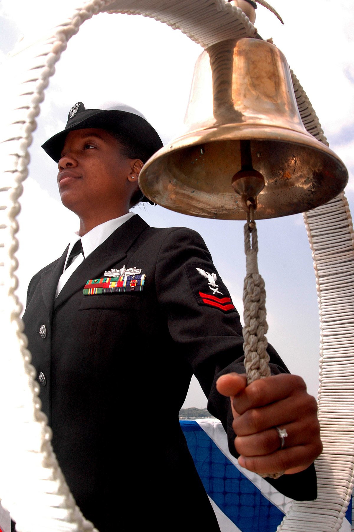 Navy Brass Bell 