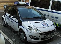 În dotarea poliției orașului Praga