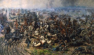 7.ª Batería del VIII Regimiento de Artillería de Campaña de Austria ("Batería de los Muertos").  Václav Sohor.