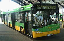 Exemple de bus présent à Poznań.