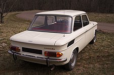 NSU 1200 C (vista posterior)