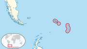 Miniatura para Clima de las islas Georgias del Sur y Sandwich del Sur