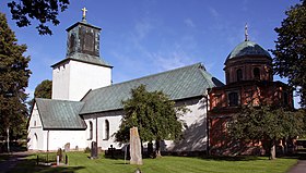 Biserica Spånga în septembrie 2011.