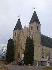 St. Stanislaus Bishop & Martyr Catholic Church St. Stanislaus Catholic Church, Sobieski, MN.JPG