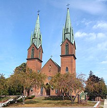 St. Francis Xavier Church on St. Peter Street