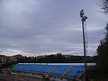 La curva dello stadio.