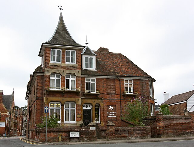 Stafford House on East Street, the first site of The Judd School