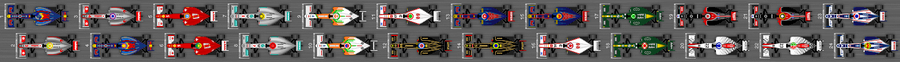 Diagram van de startgrid van de Grand Prix van Abu Dhabi 2011