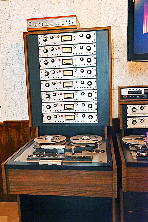 Scully 280 eight-track recorder at the Stax Museum of American Soul Music