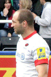 Steve Borthwick England international rugby union player