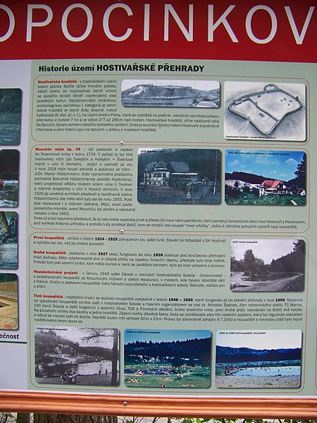 File:Stezka historií Hostivaře, historie území Hostivařské přehrady.jpg