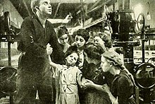 Standbild aus dem Kinderarbeitsfilm The Cry of the Children.jpeg . von 1912