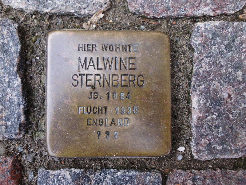 File:Stolperstein Großer Markt.JPG