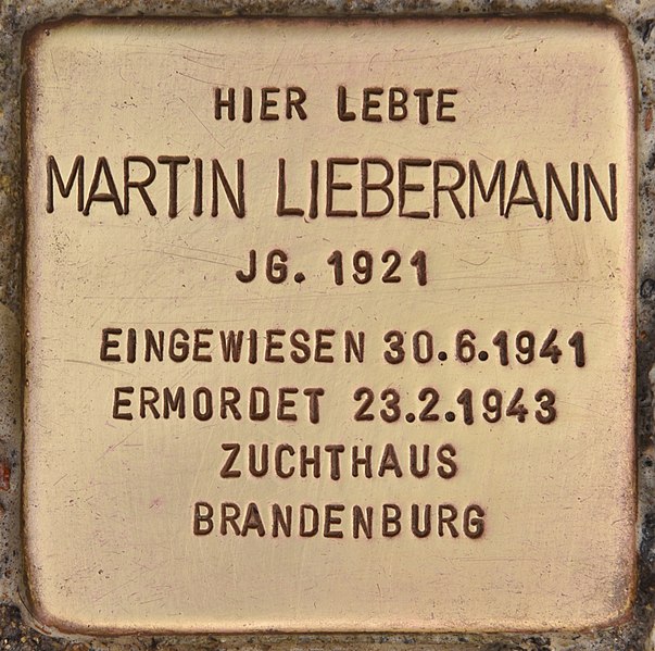 File:Stolperstein für Martin Liebermann (Erlangen).jpg