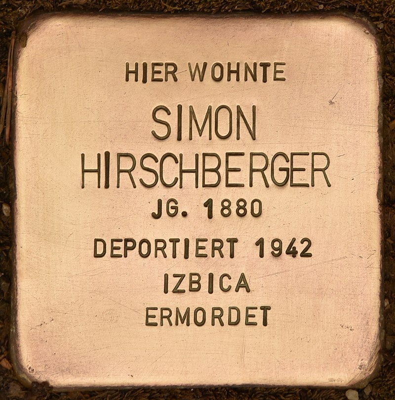Stolperstein für Simon Hirschberger (Stadtlauringen).jpg