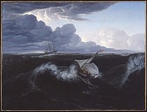 Rising of a Thunderstorm at Sea(1804)