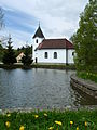 Čeština: Kostel ve vsi Sumrakov, Studená v okrese Jindřichův Hradec, Jihočeský kraj. English: Church in the village of Sumrakov, Jindřichův Hradec District, South Bohemian Region, Czech Republic, part of Studená.