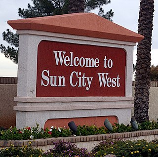 <span class="mw-page-title-main">Sun City West, Arizona</span> City in Arizona, United States