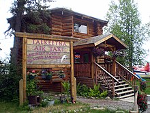 The Talkeetna Air Taxi office at Talkeetna Airport Talkeetna Air Taxi.jpg